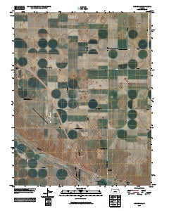 Pierceville Kansas Historical topographic map, 1:24000 scale, 7.5 X 7.5 Minute, Year 2009