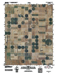 Pierceville NE Kansas Historical topographic map, 1:24000 scale, 7.5 X 7.5 Minute, Year 2009