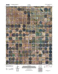 Pierceville SW Kansas Historical topographic map, 1:24000 scale, 7.5 X 7.5 Minute, Year 2012