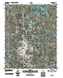 Pittsburg Kansas Historical topographic map, 1:24000 scale, 7.5 X 7.5 Minute, Year 2010