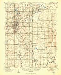 Pittsburg Kansas Historical topographic map, 1:62500 scale, 15 X 15 Minute, Year 1950