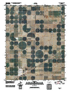 Plains Kansas Historical topographic map, 1:24000 scale, 7.5 X 7.5 Minute, Year 2010