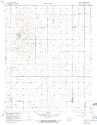 Plains NW Kansas Historical topographic map, 1:24000 scale, 7.5 X 7.5 Minute, Year 1968