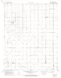 Plains NW Kansas Historical topographic map, 1:24000 scale, 7.5 X 7.5 Minute, Year 1968