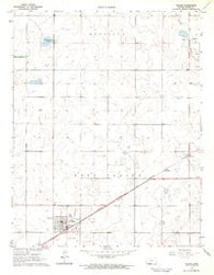Plains Kansas Historical topographic map, 1:24000 scale, 7.5 X 7.5 Minute, Year 1963