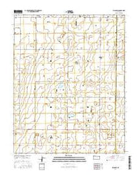Plains SW Kansas Current topographic map, 1:24000 scale, 7.5 X 7.5 Minute, Year 2016