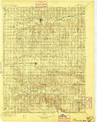 Plainville Kansas Historical topographic map, 1:125000 scale, 30 X 30 Minute, Year 1896