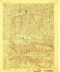 Plainville Kansas Historical topographic map, 1:125000 scale, 30 X 30 Minute, Year 1896