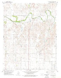 Plainville SE Kansas Historical topographic map, 1:24000 scale, 7.5 X 7.5 Minute, Year 1978