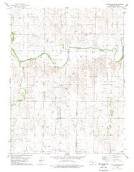 Plainville SW Kansas Historical topographic map, 1:24000 scale, 7.5 X 7.5 Minute, Year 1978