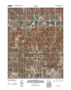 Plainville SE Kansas Historical topographic map, 1:24000 scale, 7.5 X 7.5 Minute, Year 2012