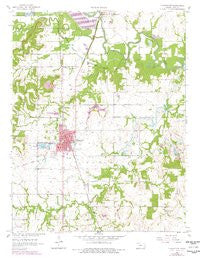 Pleasanton Kansas Historical topographic map, 1:24000 scale, 7.5 X 7.5 Minute, Year 1958