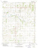 Plevna Kansas Historical topographic map, 1:24000 scale, 7.5 X 7.5 Minute, Year 1971