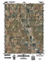 Portis NE Kansas Historical topographic map, 1:24000 scale, 7.5 X 7.5 Minute, Year 2009