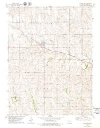 Prairie View Kansas Historical topographic map, 1:24000 scale, 7.5 X 7.5 Minute, Year 1978