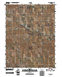 Prairie View Kansas Historical topographic map, 1:24000 scale, 7.5 X 7.5 Minute, Year 2009