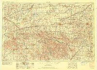Pratt Kansas Historical topographic map, 1:250000 scale, 1 X 2 Degree, Year 1959