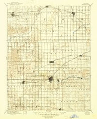 Pratt Kansas Historical topographic map, 1:125000 scale, 30 X 30 Minute, Year 1894