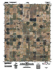 Pratt SE Kansas Historical topographic map, 1:24000 scale, 7.5 X 7.5 Minute, Year 2009