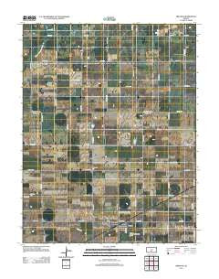 Preston Kansas Historical topographic map, 1:24000 scale, 7.5 X 7.5 Minute, Year 2012