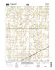 Preston Kansas Current topographic map, 1:24000 scale, 7.5 X 7.5 Minute, Year 2015