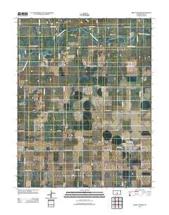 Pretty Prairie Kansas Historical topographic map, 1:24000 scale, 7.5 X 7.5 Minute, Year 2012