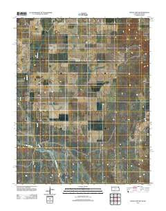 Protection SW Kansas Historical topographic map, 1:24000 scale, 7.5 X 7.5 Minute, Year 2012