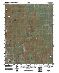 Quincy Kansas Historical topographic map, 1:24000 scale, 7.5 X 7.5 Minute, Year 2009