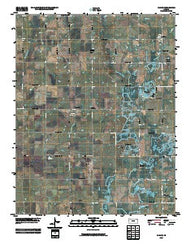 Radley Kansas Historical topographic map, 1:24000 scale, 7.5 X 7.5 Minute, Year 2010