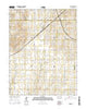 Ramona Kansas Current topographic map, 1:24000 scale, 7.5 X 7.5 Minute, Year 2015