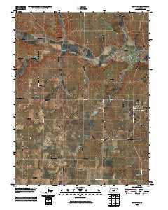 Randolph Kansas Historical topographic map, 1:24000 scale, 7.5 X 7.5 Minute, Year 2009