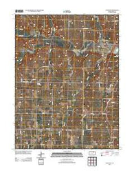 Randolph Kansas Historical topographic map, 1:24000 scale, 7.5 X 7.5 Minute, Year 2012