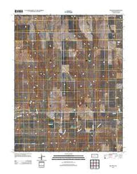 Ravanna Kansas Historical topographic map, 1:24000 scale, 7.5 X 7.5 Minute, Year 2012