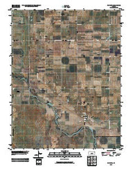 Raymond Kansas Historical topographic map, 1:24000 scale, 7.5 X 7.5 Minute, Year 2009