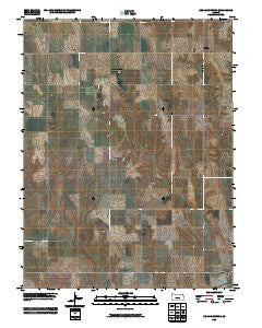 Redline Church Kansas Historical topographic map, 1:24000 scale, 7.5 X 7.5 Minute, Year 2009