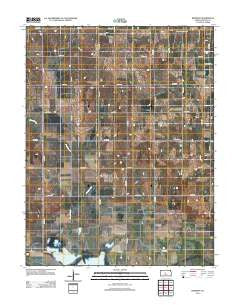 Redwing Kansas Historical topographic map, 1:24000 scale, 7.5 X 7.5 Minute, Year 2012