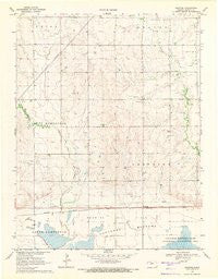 Redwing Kansas Historical topographic map, 1:24000 scale, 7.5 X 7.5 Minute, Year 1969