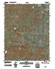 Reece Kansas Historical topographic map, 1:24000 scale, 7.5 X 7.5 Minute, Year 2009