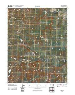 Reece Kansas Historical topographic map, 1:24000 scale, 7.5 X 7.5 Minute, Year 2012