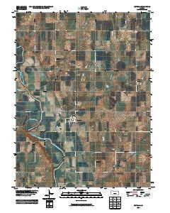 Republic Kansas Historical topographic map, 1:24000 scale, 7.5 X 7.5 Minute, Year 2009