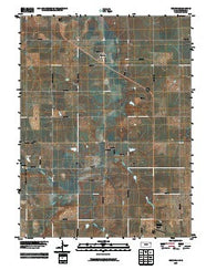 Reserve Kansas Historical topographic map, 1:24000 scale, 7.5 X 7.5 Minute, Year 2009