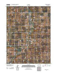 Reserve Kansas Historical topographic map, 1:24000 scale, 7.5 X 7.5 Minute, Year 2012