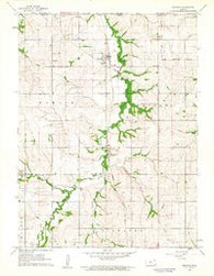 Reserve Kansas Historical topographic map, 1:24000 scale, 7.5 X 7.5 Minute, Year 1960