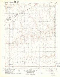 Rexford Kansas Historical topographic map, 1:24000 scale, 7.5 X 7.5 Minute, Year 1979
