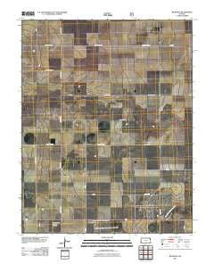 Richfield Kansas Historical topographic map, 1:24000 scale, 7.5 X 7.5 Minute, Year 2011