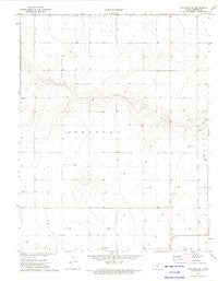 Richfield SW Kansas Historical topographic map, 1:24000 scale, 7.5 X 7.5 Minute, Year 1973