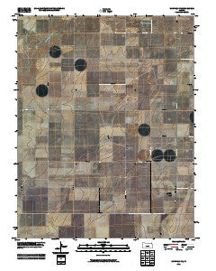 Richfield NE Kansas Historical topographic map, 1:24000 scale, 7.5 X 7.5 Minute, Year 2010