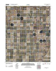 Richfield NE Kansas Historical topographic map, 1:24000 scale, 7.5 X 7.5 Minute, Year 2012
