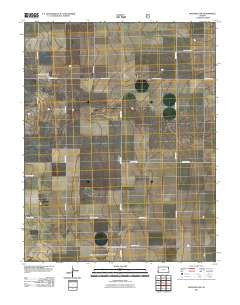 Richfield SW Kansas Historical topographic map, 1:24000 scale, 7.5 X 7.5 Minute, Year 2011