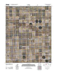 Richfield SW Kansas Historical topographic map, 1:24000 scale, 7.5 X 7.5 Minute, Year 2012